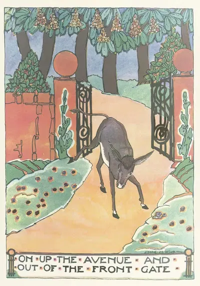 Сказки на ночь для мумии, пл. 05 by Джесси Марион Кинг, 1929 — digital art print download