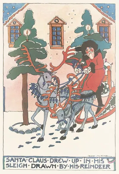 Сказки на ночь мумии Пл.08 by Джесси Марион Кинг, 1929 — digital art print download