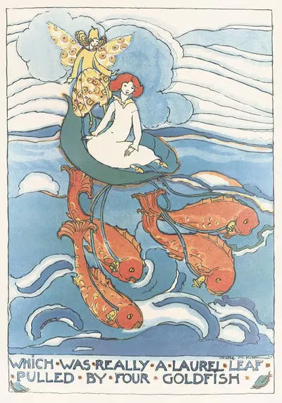 Сказка на ночь для мамы пл. 11 by Джесси Марион Кинг, 1929 — digital art print download