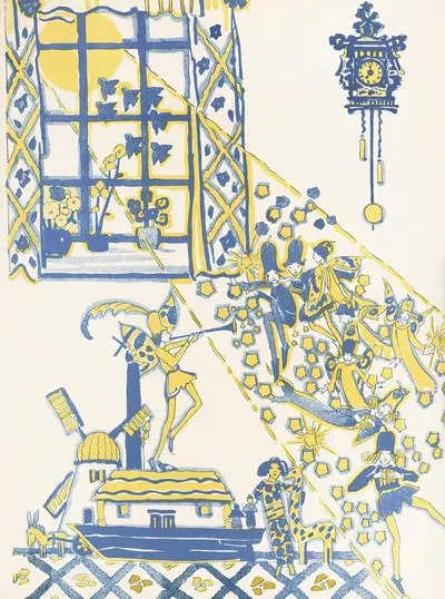 Сказки на ночь для мумии, пл. 13 by Джесси Марион Кинг, 1929 — digital art print download