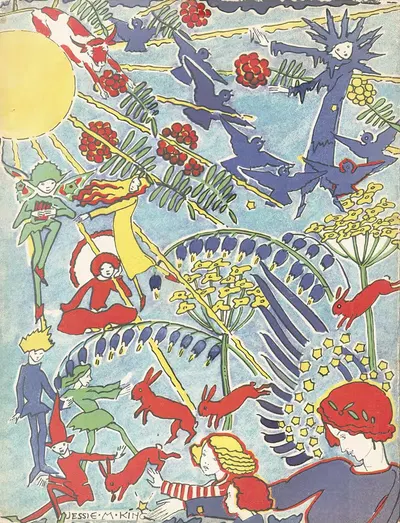 Сказки на ночь мумии Пл.15 by Джесси Марион Кинг, 1929 — digital art print download