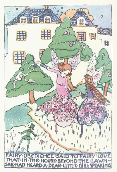 Сказки на ночь для мамы Пл.16 by Джесси Марион Кинг, 1929 — digital art print download