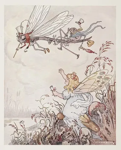 Я великий стрекоза by Уолтер Харрисон Кэди, 1918 — digital art print download