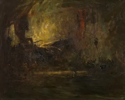 Сталеплавильный завод by Арман Жамар, 1932 — digital art print download