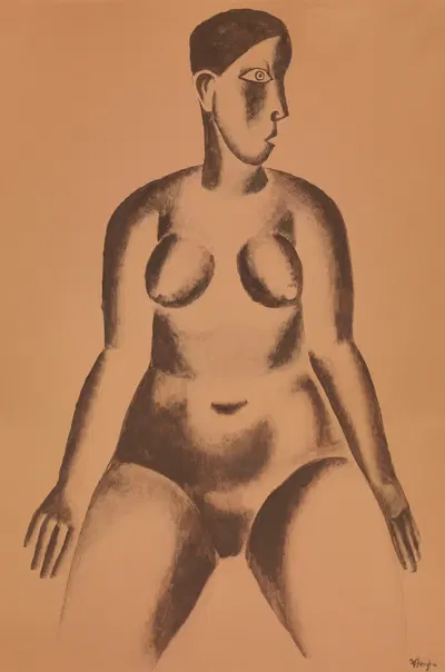 Nude by Frits van den Berghe — digital art print download
