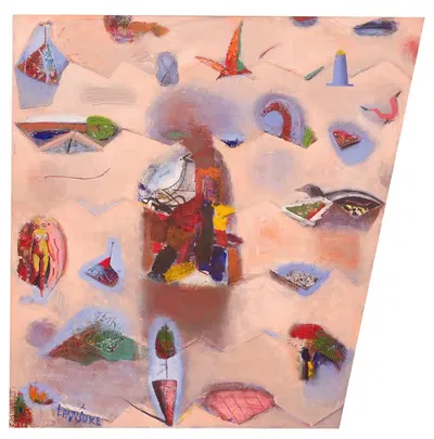 Birds of the Baltic Sea II by Tiit Pääsuke, 1989 — digital art print download