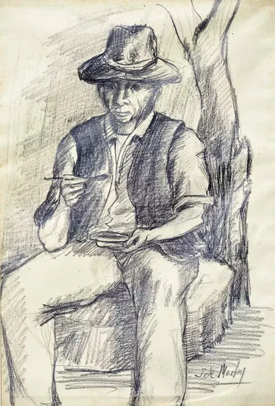 Лабрадор, едущий крошки by Хосе де Мартин Симон, 1960 — digital art print download