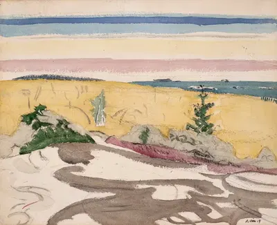 Small Point, Maine by John Marin, 1919 — digital art print download