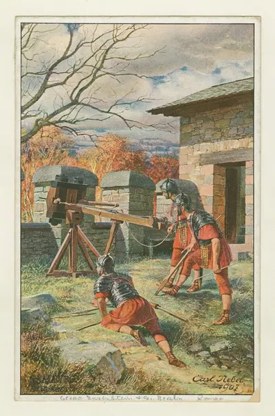Залбург; на защите by Карл Небель, 1907 — digital art print download