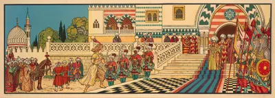 Арабские ночи by Иван Билибин, 1932 — digital art print download