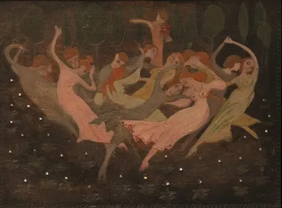 Танец by Ивар Аросениус, 1906 — digital art print download