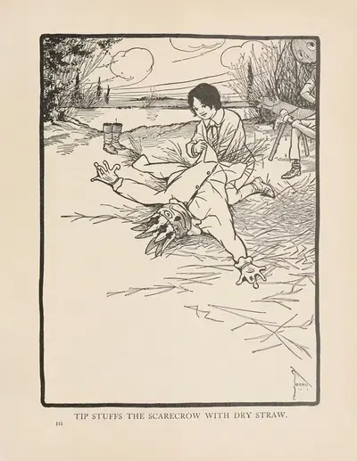Удивительная страна Оз Пл.16 by Джон Реа Нейл, 1904 — digital art print download