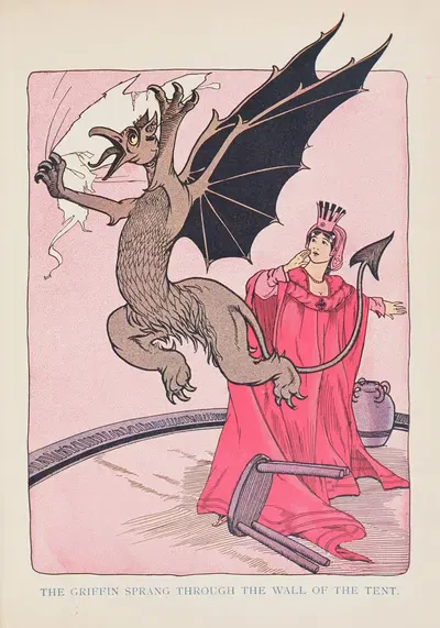 Удивительная страна Оз Пл.33 by Джон Реа Нейл, 1904 — digital art print download
