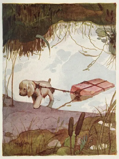Скалли by Густав Тенгрен, 1924 — digital art print download