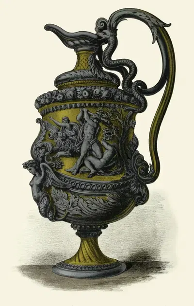 Ваза Лё Потре by Генри Ноэль Хамфрис, 1852 — digital art print download