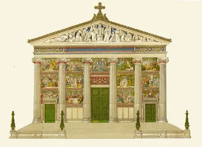 Вертико Святого Винсента де Поля, Париж by Генри Ноэль Хамфрис, 1852 — digital art print download
