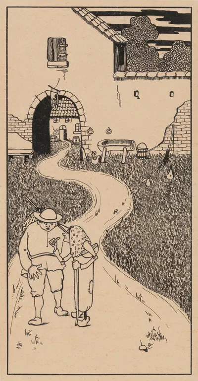 Book Illustration by Karel Collens — digital art print download