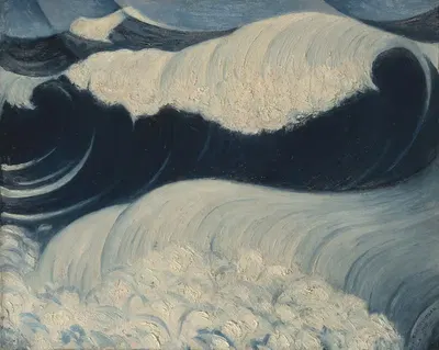The Wave by Christopher R. W. Nevinson, 1917 — digital art print download