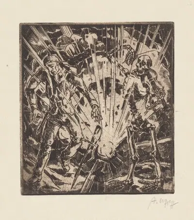 Танец by Алойс Вах, 1922 — digital art print download