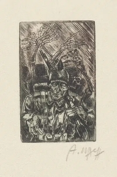 Угроза by Алойс Вах, 1922 — digital art print download