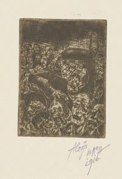 Revolte by Алойс Вах, 1922 — digital art print download