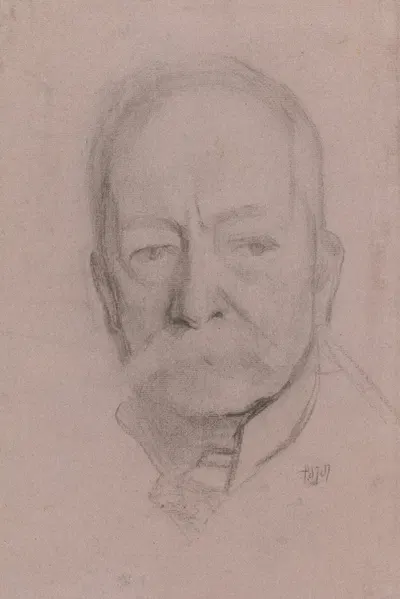 Portrait of Charles Rochussen by Питер Йосселин де Йонг — digital art print download
