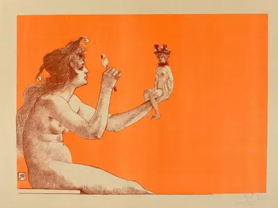Салон дез Сент (24) – ноябрь by Арман Рассенфос, 1896 — digital art print download
