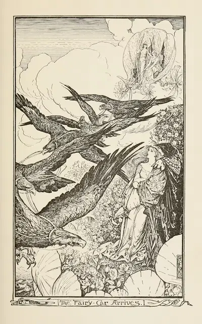 Прибытие феи by Генри Джастис Форд, 1905 — digital art print download