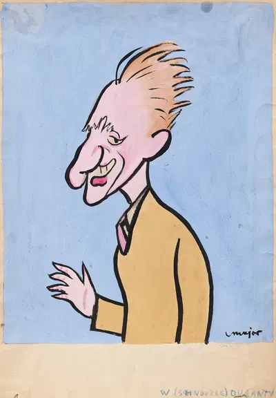 Джимми Дюранте by Генри Мейджор, 1930 — digital art print download