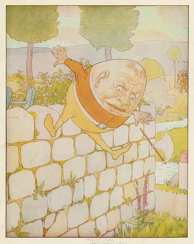 Хампти Дампти сильно упал by Леонард Лесли Брук — digital art print download
