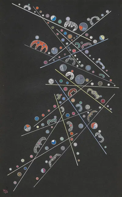 Ohne Titel by Wassily Kandinsky, 1940 — digital art print download