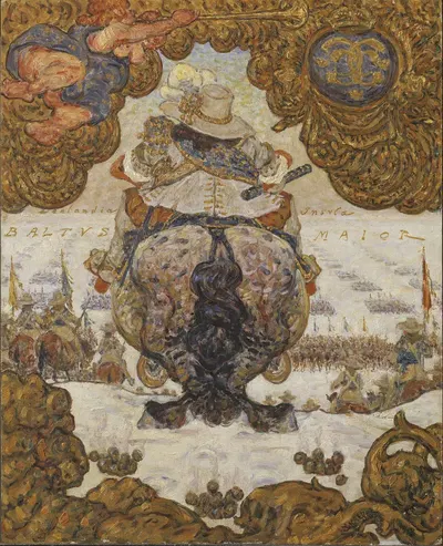 'Historic Backs', Second Series; Karl X of Sweden by Nils Kreuger, 1918 — digital art print download