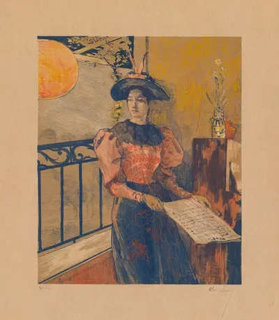 Освещение by Александр Люноа, 1893 — digital art print download