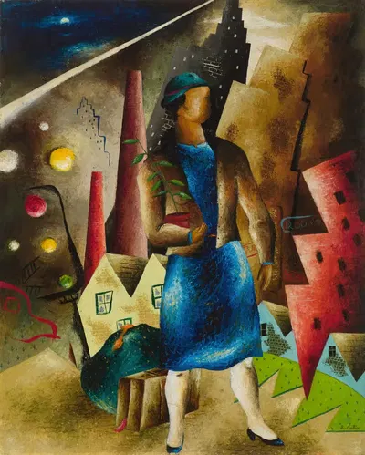 Выселение by Эльдзиер Кортор, 1939-1940 — digital art print download