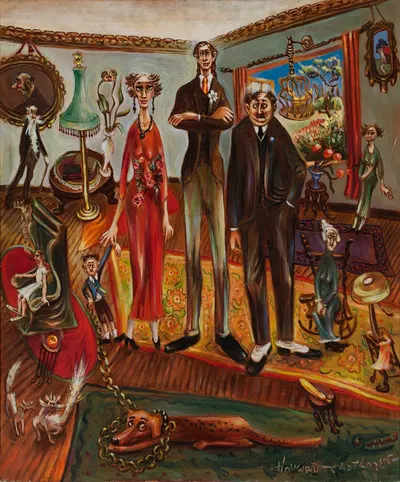 Семья by Говард Тафт Лоренц, 1938 — digital art print download