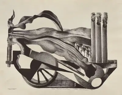 По северо-западной дороге by Ида Абельман, 1939 — digital art print download