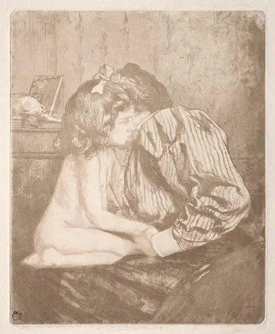 Исповеди, из «Нового сентиментального образования by Шарль Мерин, 1901 — digital art print download