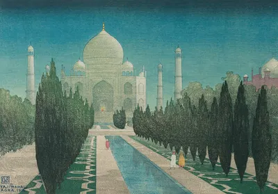 Тадж-Махал, Агра by Чарльз Уильям Бартлетт, 1916 — digital art print download