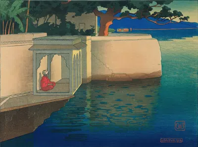 Удайпур by Чарльз Уильям Бартлетт, 1916 — digital art print download