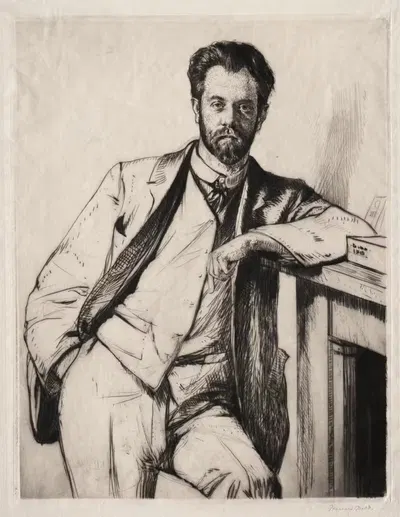 Чарльз Холден by Фрэнсис Додд, 1915 — digital art print download