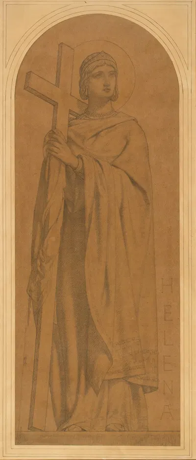Saint Helena by Théodore-Joseph Canneel, 1870 — digital art print download