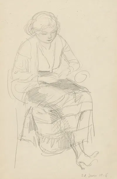 Handicrafts by Вальдемар Андерсен, 1916 — digital art print download