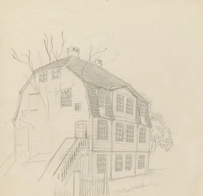 House by Вальдемар Андерсен, 1895-1928 — digital art print download