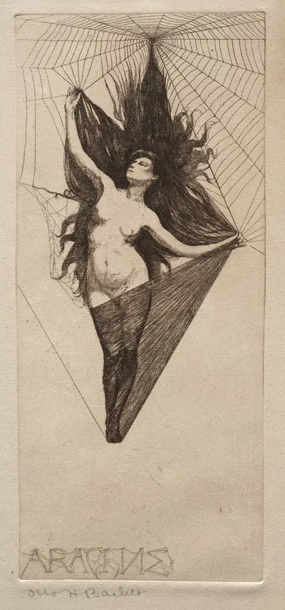 Arachne by Отто Генри Бахер — digital art print download