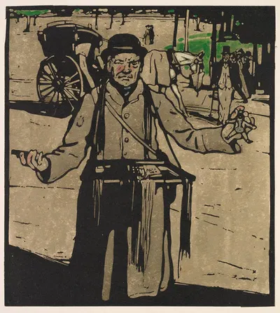 Hawker by William Nicholson, 1898 — digital art print download