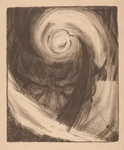 Abstracte compositie by Valentijn Van Uytvanck, 1918 — digital art print download
