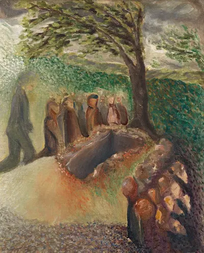 Похороны Густава Малера by Арнольд Шёнберг, 1911 — digital art print download