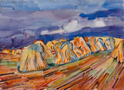 Урожайные куклы в Арроде by Петер Август Бёкстигель, 1930 — digital art print download