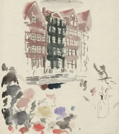 Nyhavn by Вальдемар Андерсен, 1895-1928 — digital art print download