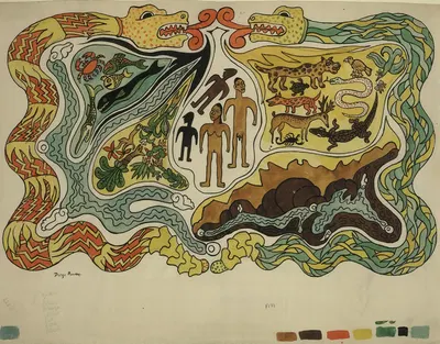 Creation by Diego Rivera, 1931 — digital art print download